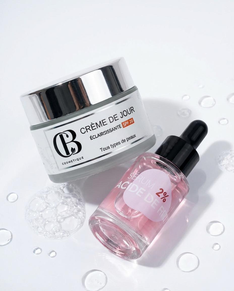 Duo Renouveau Éclat – Acide De Fruit & Crème Éclaircissante