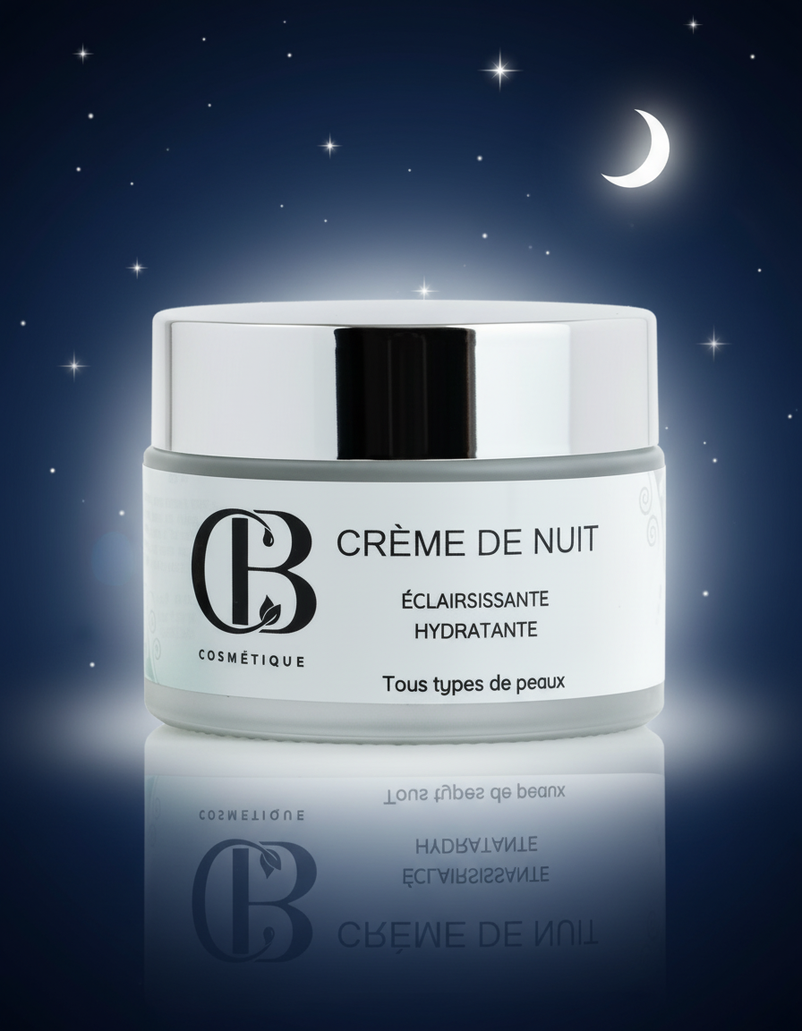 Crème de nuit Eclaircissante & Hydratante