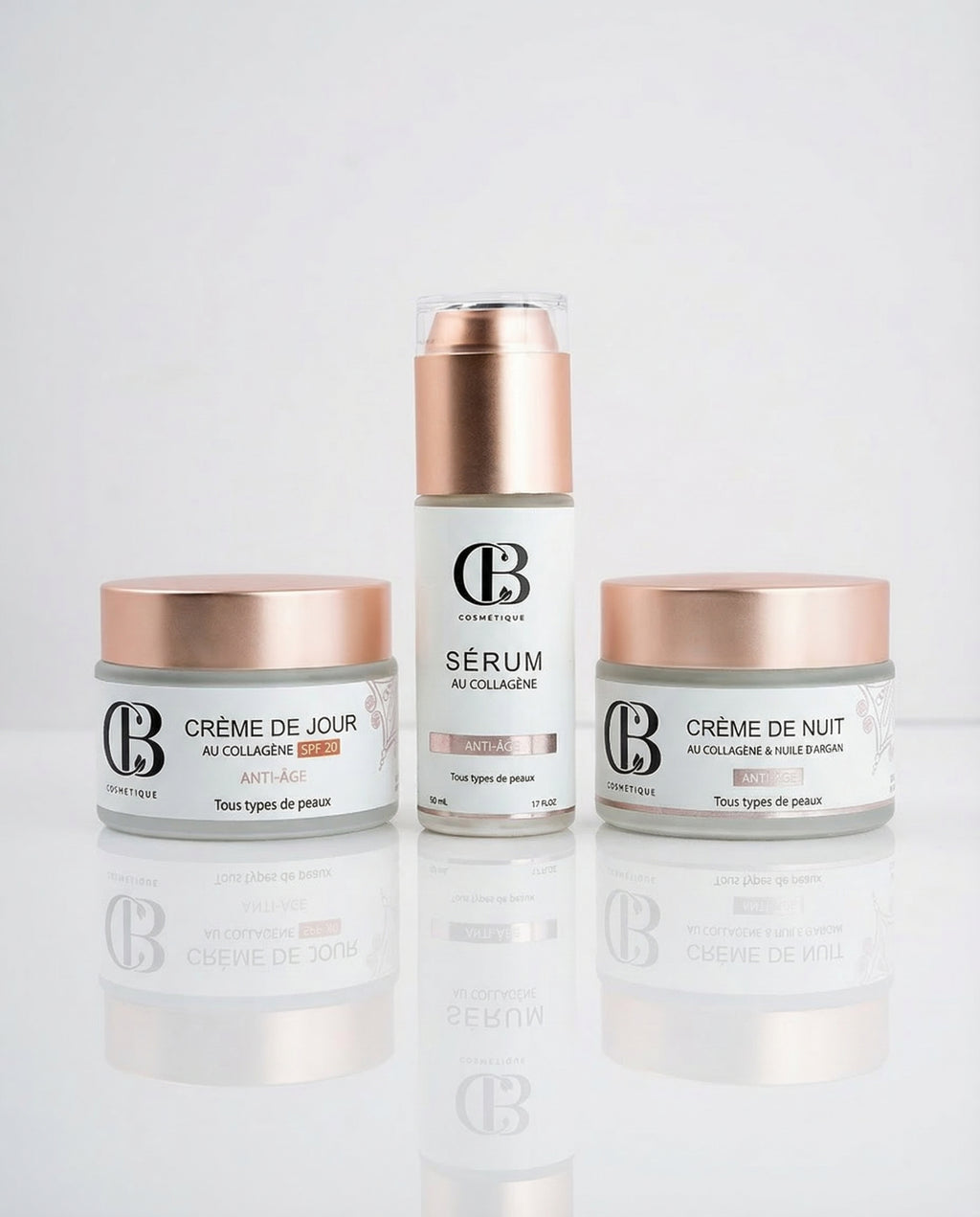 Routine Anti-Âge Complète – Hydratation, Fermeté & Éclat