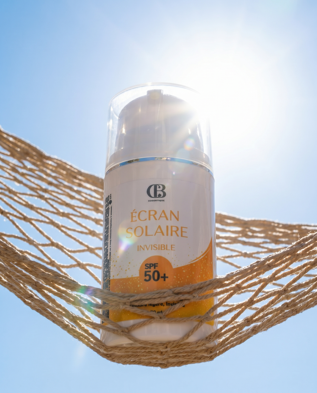 Écran Solaire Invisible SPF 50+ – Protection Totale & Fini Transparent