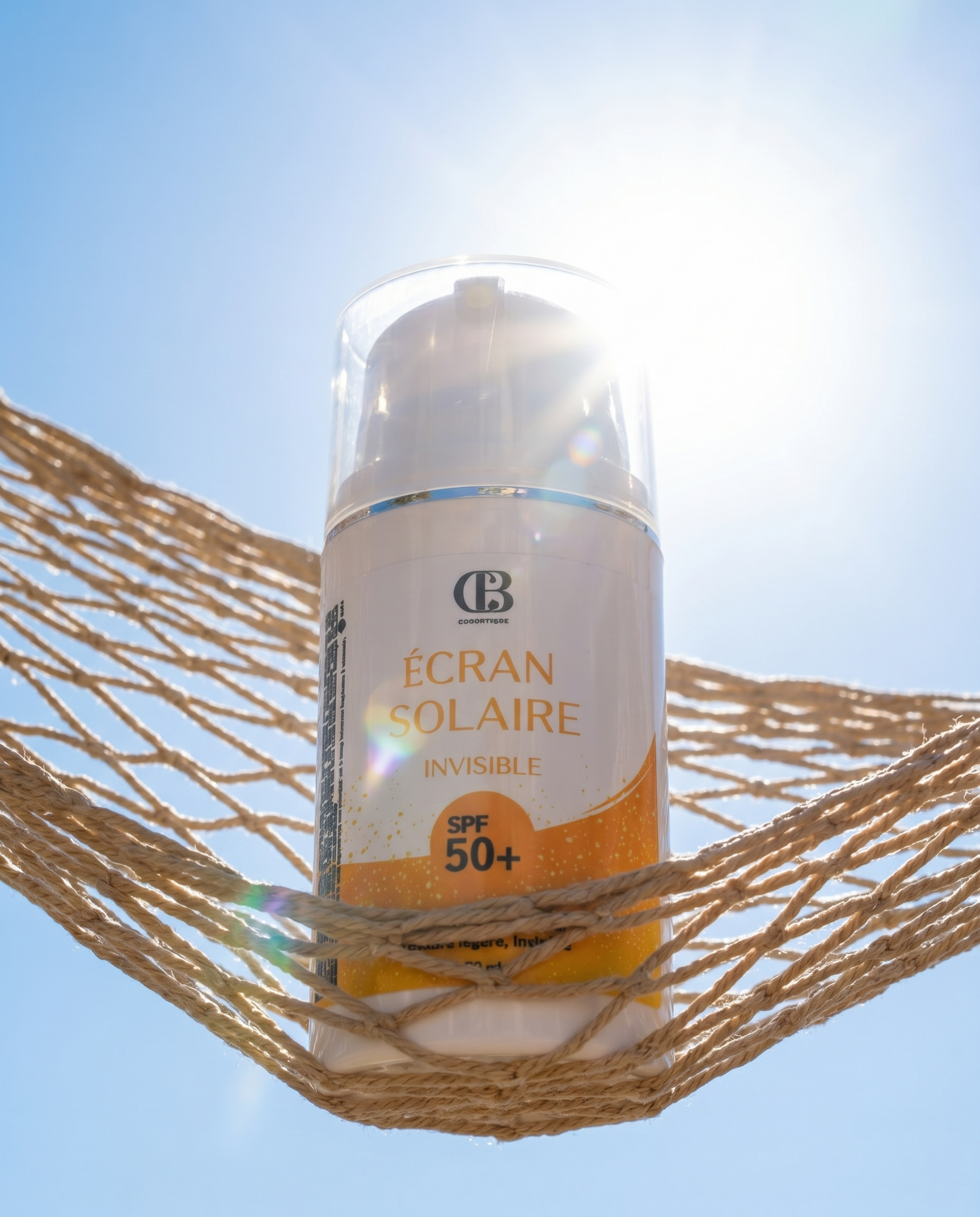 Écran Solaire Invisible SPF 50+ – Protection Totale & Fini Transparent