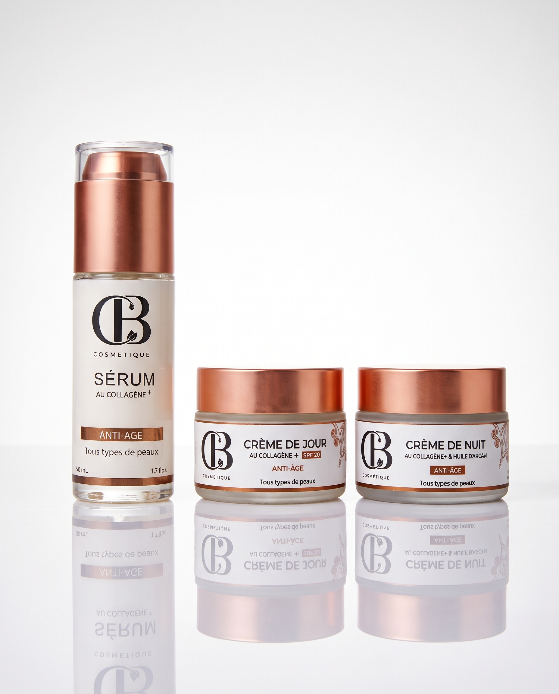 Routine Anti-Âge Complète – Hydratation, Fermeté & Éclat