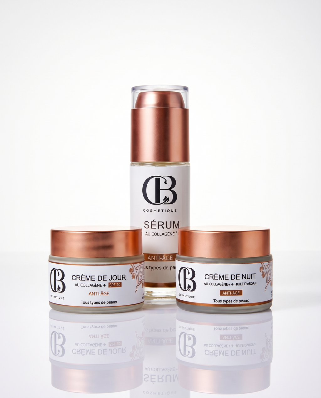 Routine Anti-Âge Complète – Hydratation, Fermeté & Éclat