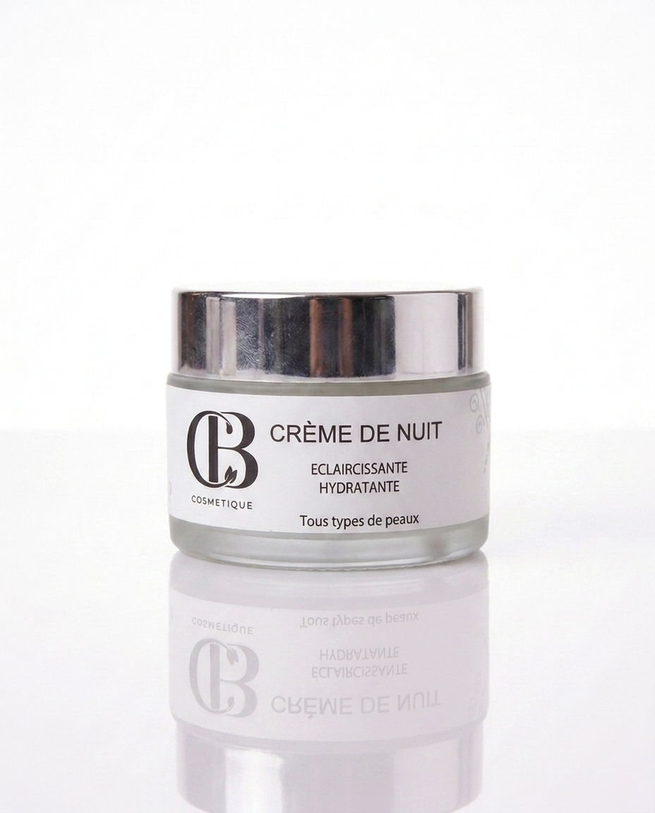 Crème de nuit Eclaircissante & Hydratante